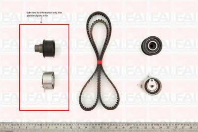 FAI AUTOPARTS tbk56 -  Комплект ремня ГРМ